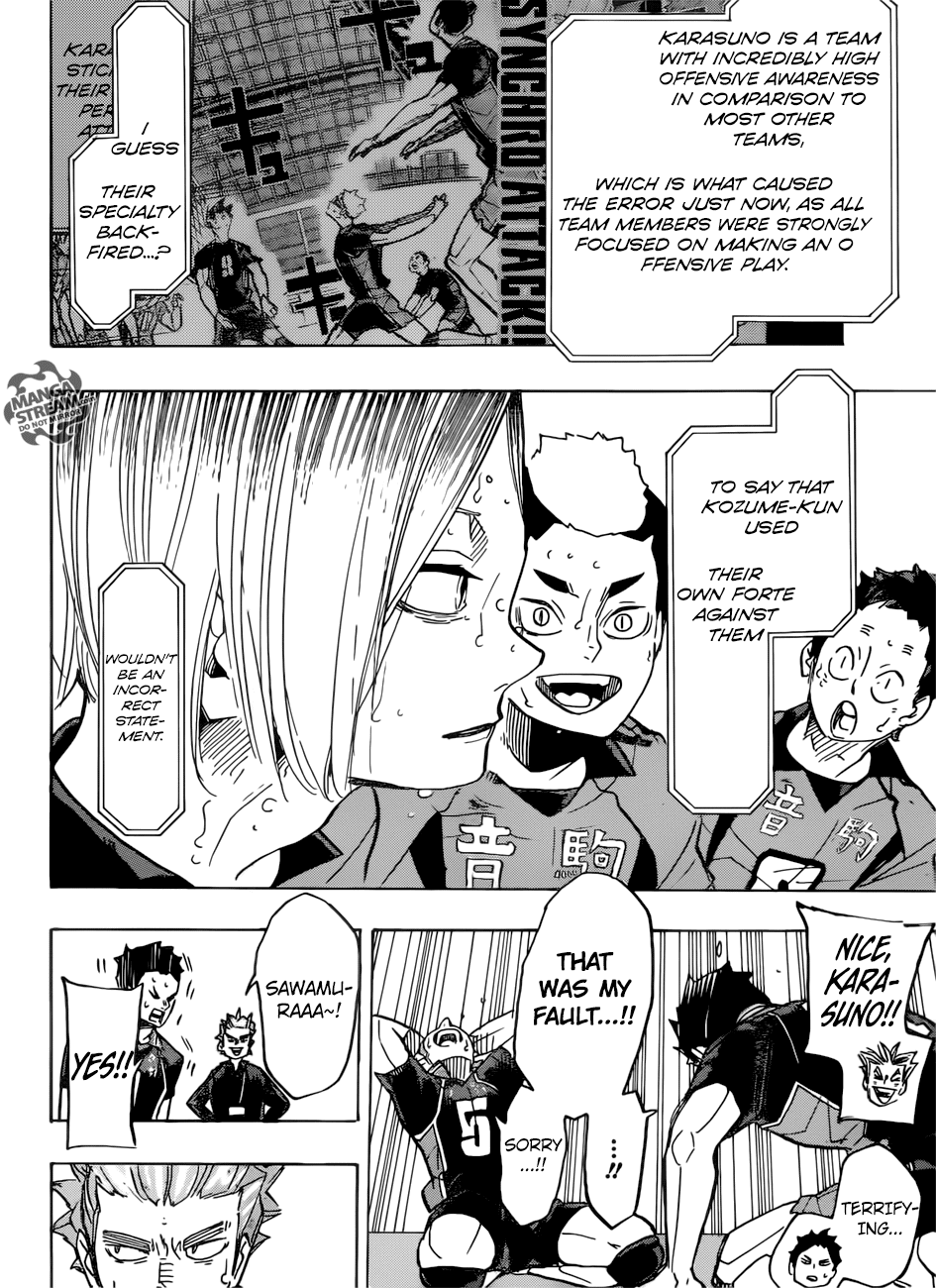 Haikyuu!!, Chapter 304 image 18
